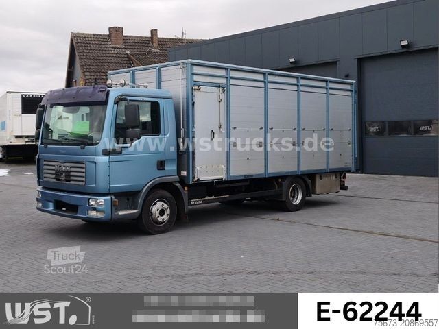 Tovorni avtomobil za prevoz živine MAN TGL 10.210 1 Stock Viehtransporter