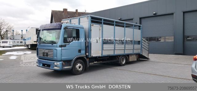 Tovorni avtomobil za prevoz živine MAN TGL 10.210 1 Stock Viehtransporter