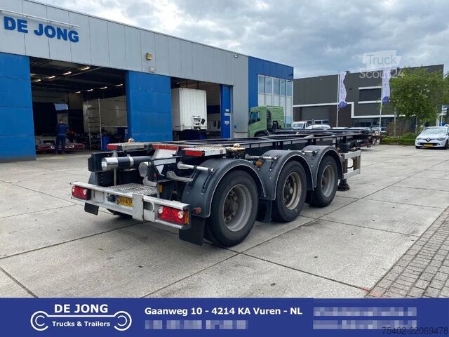 Transport av containrar LAG 20FT Tank Chassis / ADR / BPW + Disc
