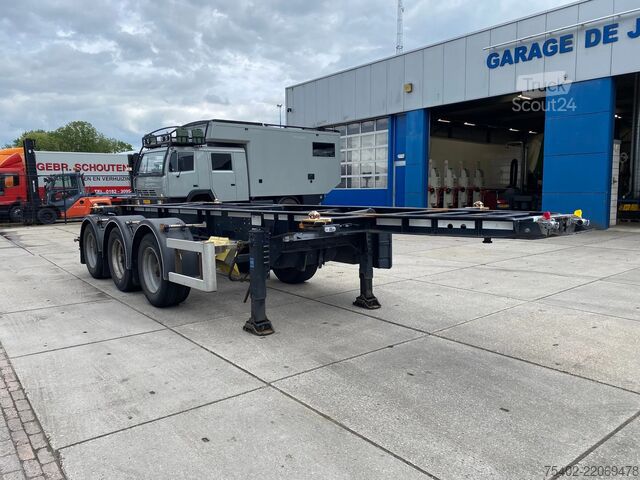 Transport av containrar LAG 20FT Tank Chassis / ADR / BPW + Disc