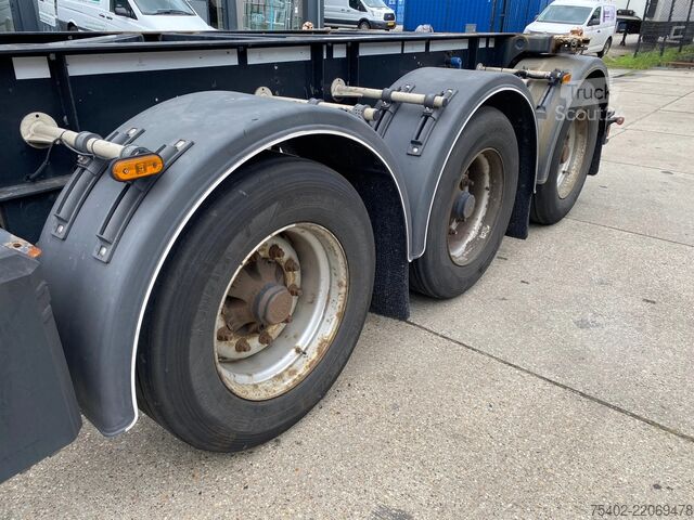 Transport av containrar LAG 20FT Tank Chassis / ADR / BPW + Disc