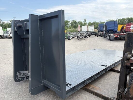 Kontener hakowy  ABROLLPLATTFORM 6,50M X 2,50M ,SOFORT VERFüGBAR