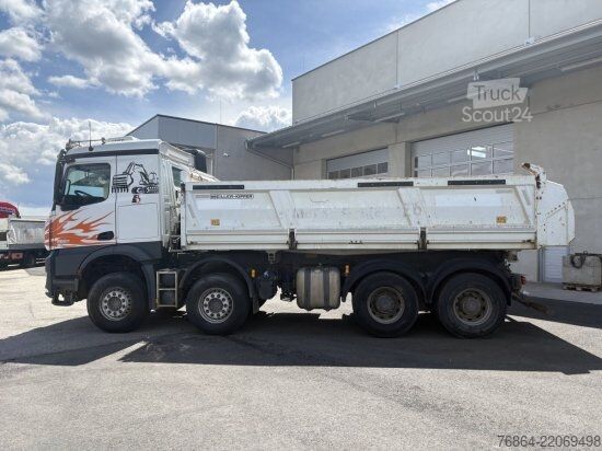 Camion ribaltabile trilaterale MERCEDES-BENZ AROCS 3445 3 SEITENKIPPER BORDMATIK