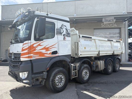 Camion ribaltabile trilaterale MERCEDES-BENZ AROCS 3445 3 SEITENKIPPER BORDMATIK