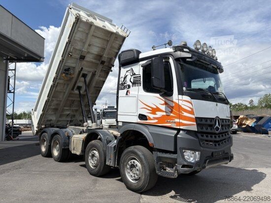 Camion ribaltabile trilaterale MERCEDES-BENZ AROCS 3445 3 SEITENKIPPER BORDMATIK