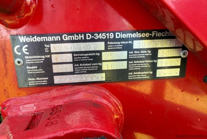 Yükleyici Weidemann 1250 CX