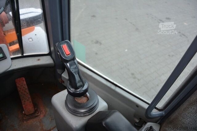 Cargadora de ruedas terex Schaeff SKL 834 Palettengabel und Schaufel