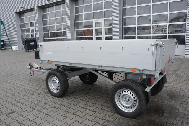 Tresidet tipphenger Trebbiner DH 25.25-13 ADK Elektrohydraulische Dreiseitenkipper 250