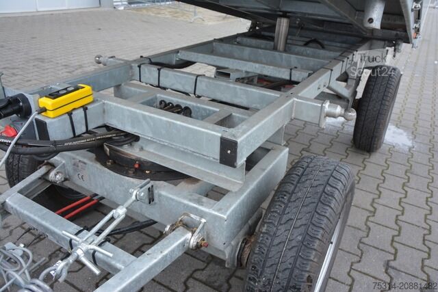 Tresidet tipphenger Trebbiner DH 25.25-13 ADK Elektrohydraulische Dreiseitenkipper 250