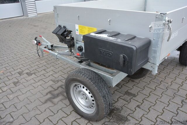 Tresidet tipphenger Trebbiner DH 25.25-13 ADK Elektrohydraulische Dreiseitenkipper 250