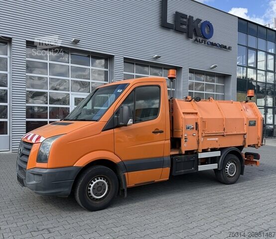 Śmieciarka Volkswagen Crafter 2.5 Müllwagen/ Kamera/ Klima/ SHZ