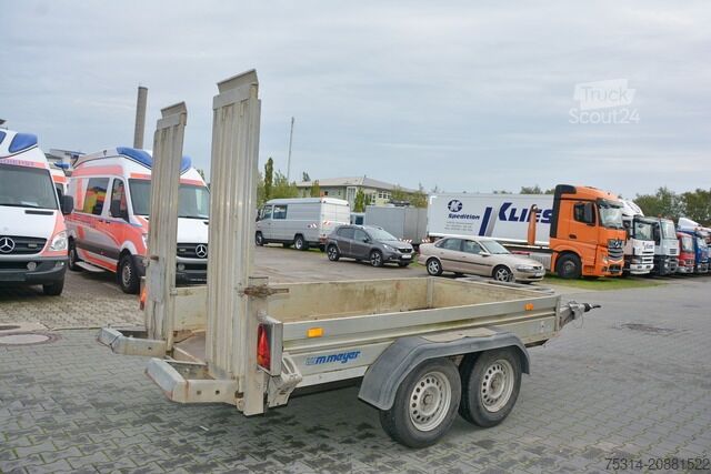 Anhänger mit offener Pritsche wm meyer MB 3530/151 Auffahrrampen