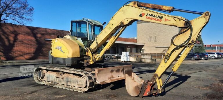 Mini bager Yanmar SV 100 Bagger Deutsche Maschine 1-Hand