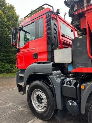 Golv MAN TGS 35.440 8x4*blatt* FLIEGL*Asphaltschieber*Sc...