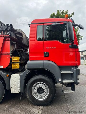 Golv MAN TGS 35.440 8x4*blatt* FLIEGL*Asphaltschieber*Sc...