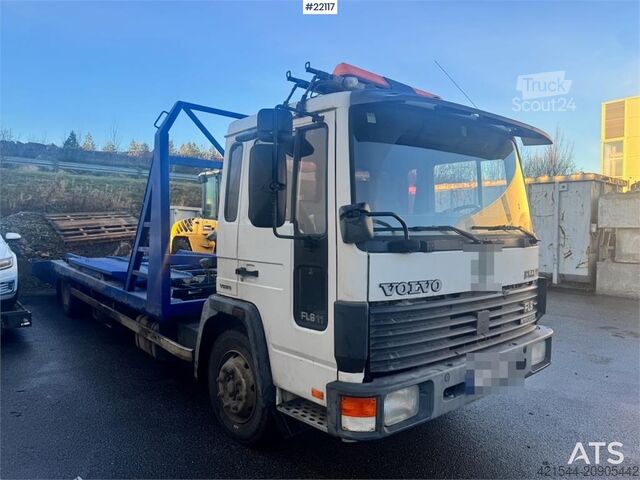 Automašīnu pārvadātājs furgons Volvo FL6 car transporter. EU approved.