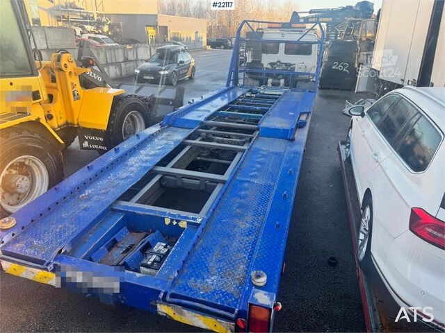 Automašīnu pārvadātājs furgons Volvo FL6 car transporter. EU approved.