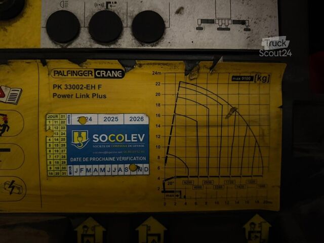 Camión grúa Scania P410 8x4 + CRANE PALFINGER PK33002 F (7x) - RET...