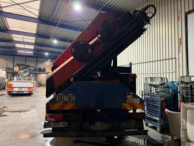 Ladepritsche Scania P410 8x4 PRITSCHE + KRAN PALFINGER PK33002 F (7...