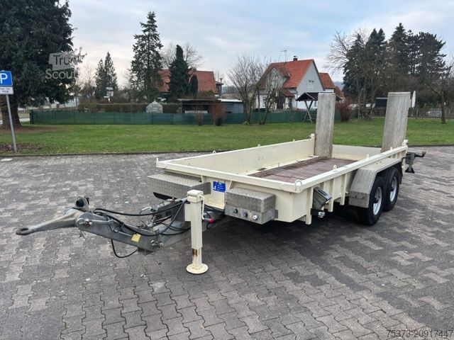 Remolque de plataforma baja JOTHA TAL 5046 Tiefladeranhänger/Verzinkt/Verstelldeic