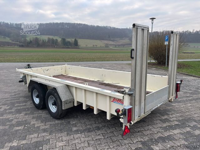 Remolque de plataforma baja JOTHA TAL 5046 Tiefladeranhänger/Verzinkt/Verstelldeic