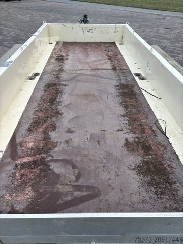 Remolque de plataforma baja JOTHA TAL 5046 Tiefladeranhänger/Verzinkt/Verstelldeic