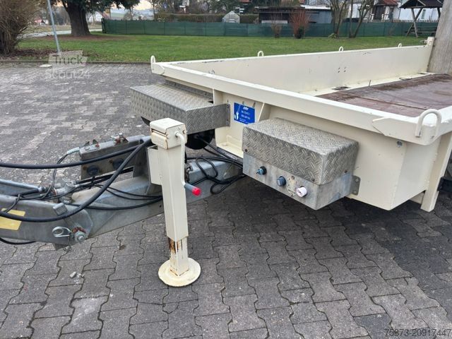 Remolque de plataforma baja JOTHA TAL 5046 Tiefladeranhänger/Verzinkt/Verstelldeic