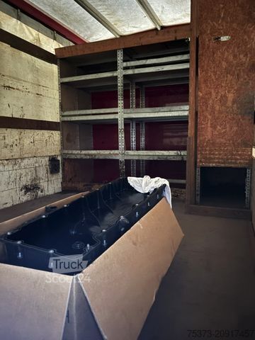 Tenteli düz yataklı kamyon MAN TGL 12.250 DOKA /Motorabtrieb/Anbauplatte