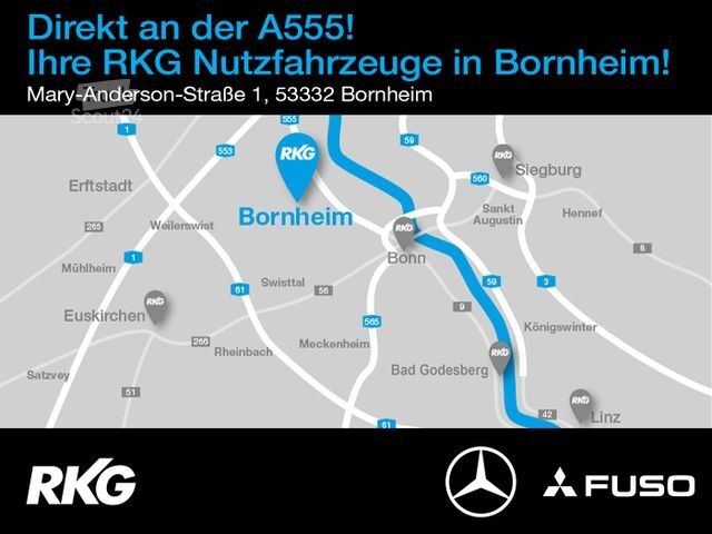 Třístranná sklápěcí dodávka MERCEDES-BENZ ATEGO 823 K MEILLER 3-Seitenkipper KAMERA AHK