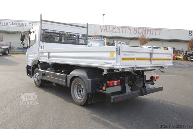 Tre-vejs tippevogn MERCEDES-BENZ ATEGO 823 K Meiller 3-Seitenkipper KAMERA AHK