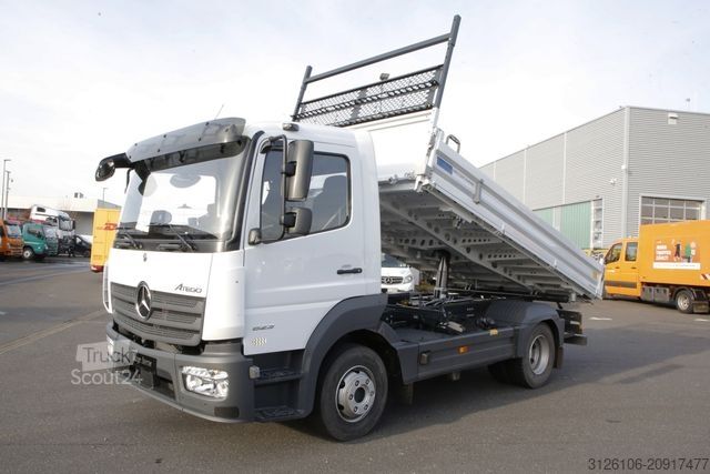 Tre-vejs tippevogn MERCEDES-BENZ ATEGO 823 K Meiller 3-Seitenkipper KAMERA AHK