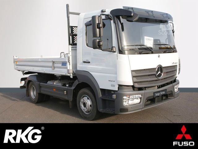 Transporter mit Kipper MERCEDES-BENZ ATEGO 823 K Meiller 3-Seitenkipper KAMERA AHK