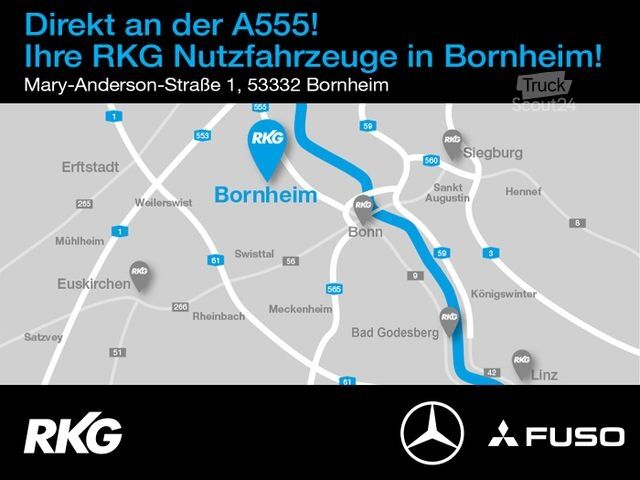 Sklápěcí dodávka MERCEDES-BENZ ATEGO 823 K MEILLER 3-Seitenkipper KAMERA AHK