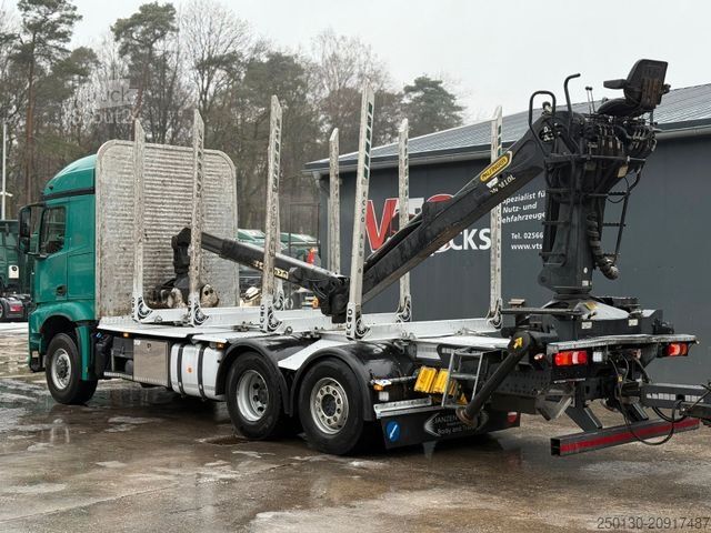 Holztransporter LKW MERCEDES-BENZ Arocs 2546 BL 6x4HAD Palfinger LK Lenk/Lift
