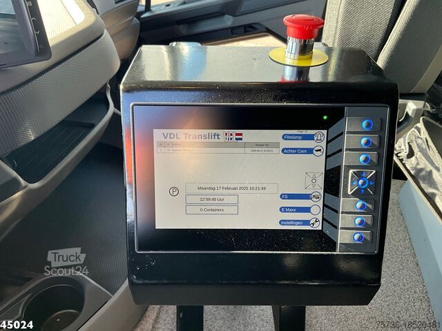 مركبة جمع النفايات DAF FAN XD 340 VDL Translift zijlader