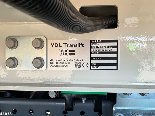 Όχημα συλλογής απορριμμάτων DAF FAN XD 340 VDL Translift zijlader