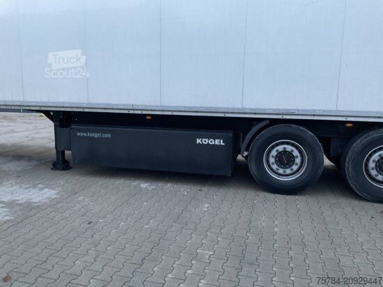 Furgona puspiekabe KöGEL DOPPELSTOCK PALETTENKASTEN MIETKAUF MöGLICH!