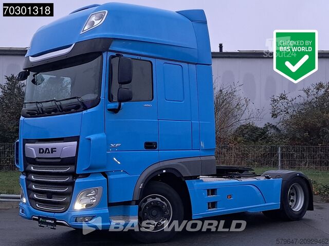 Estándar-SZM DAF XF 480 4X2 SSC 2xTanks Standklima ACC