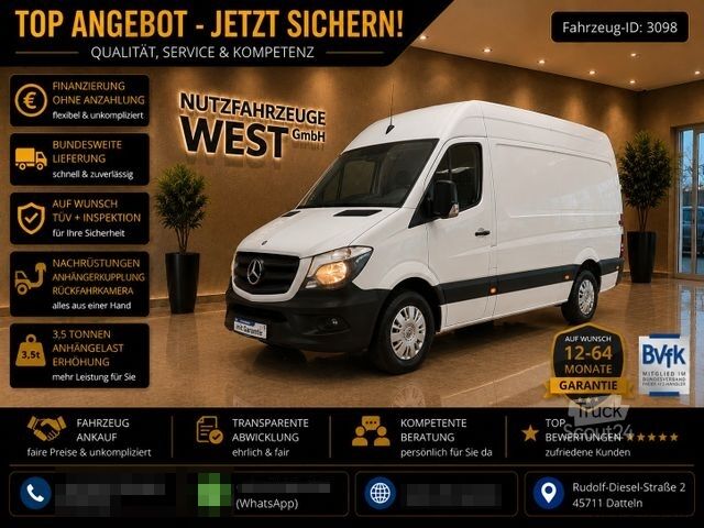 Dodávka s vysokou strechou MERCEDES-BENZ Sprinter 313/316 CDI*Hoch+Lang*AH=3.500Kg*