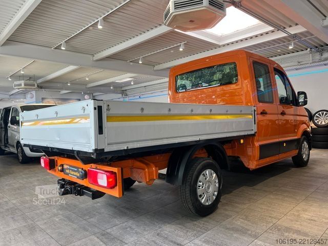 Pick-up bestelwagen VOLKSWAGEN Crafter DoKa Pritsche*Motor läuft Unrund*