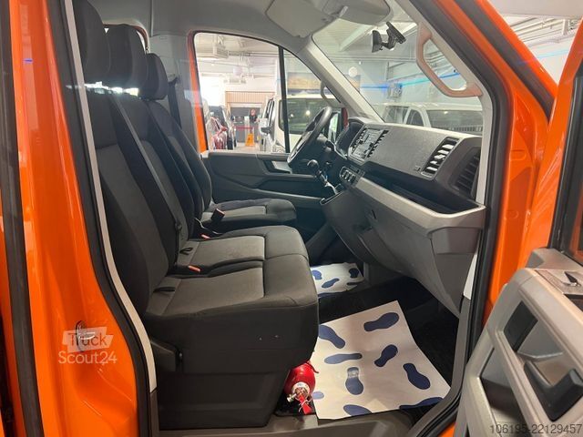 Pick-up bestelwagen VOLKSWAGEN Crafter DoKa Pritsche*Motor läuft Unrund*