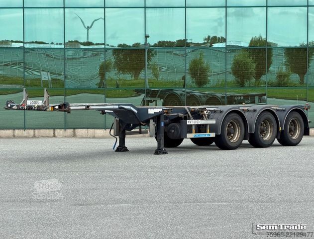 Semi-remorque à carrosserie interchangeable D-TEC VCC-01 FT-LS-S FRONT+MIDDLE+BACK SLIDER 20-40-45