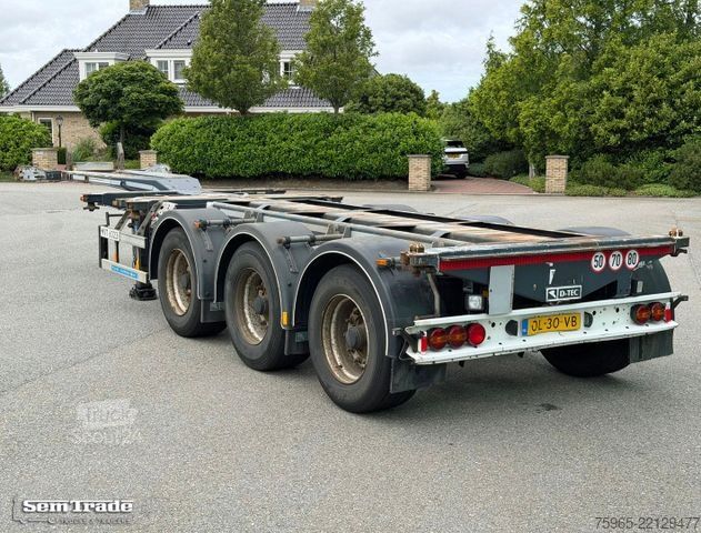 Semi-remorque à carrosserie interchangeable D-TEC VCC-01 FT-LS-S FRONT+MIDDLE+BACK SLIDER 20-40-45
