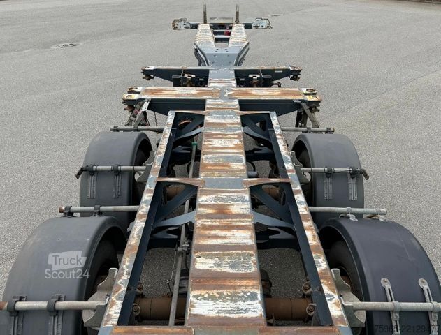Semi-remorque à carrosserie interchangeable D-TEC VCC-01 FT-LS-S FRONT+MIDDLE+BACK SLIDER 20-40-45
