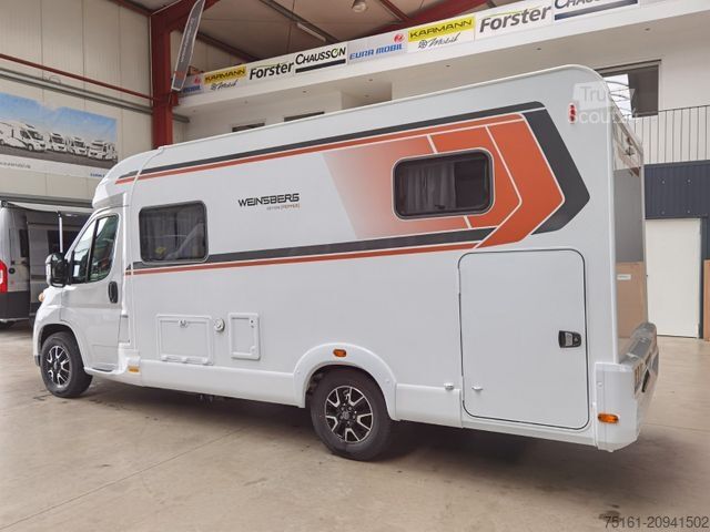 Teilintegriertes Wohnmobil WEINSBERG CARACOMPACT 600 MEG PEPPER / MODELL 2026