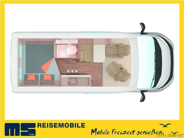 Asuntoauto WEINSBERG CARABUS GREY 540 MQ - EDITION FIRE /-2026-/140PS