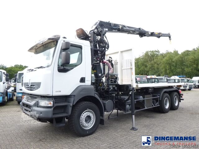 Kraanwagen Renault Kerax 440 dxi 6x4 + Hiab 1620Z 80 + XR21S cont...