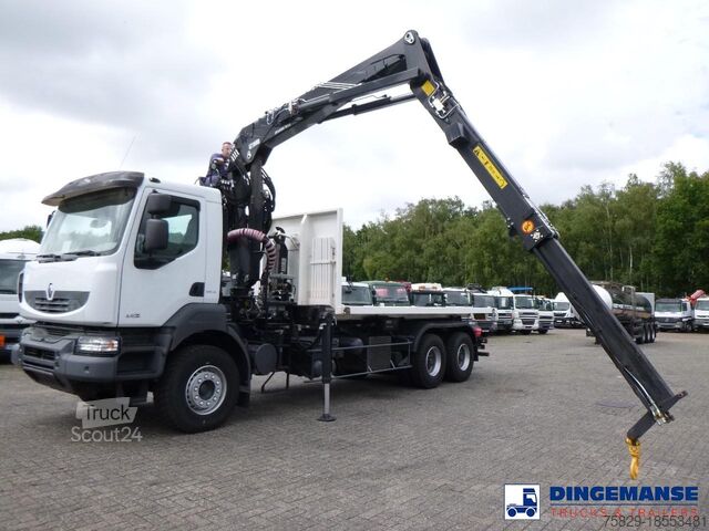 Kraanwagen Renault Kerax 440 dxi 6x4 + Hiab 1620Z 80 + XR21S cont...