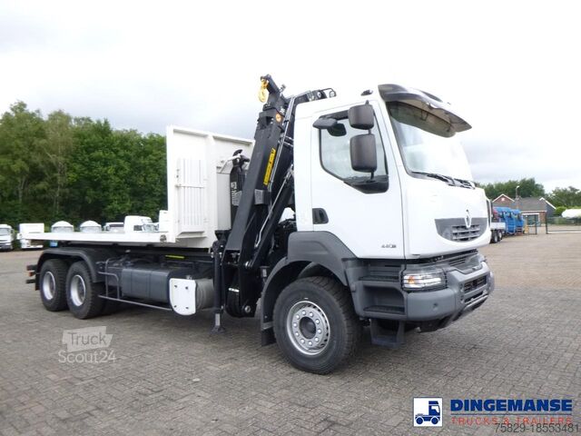 Kraanwagen Renault Kerax 440 dxi 6x4 + Hiab 1620Z 80 + XR21S cont...
