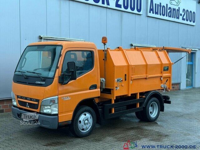 Szemetesautó Mitsubishi Canter Fuso 5S13 Müllwagen mit Presse Hagemann